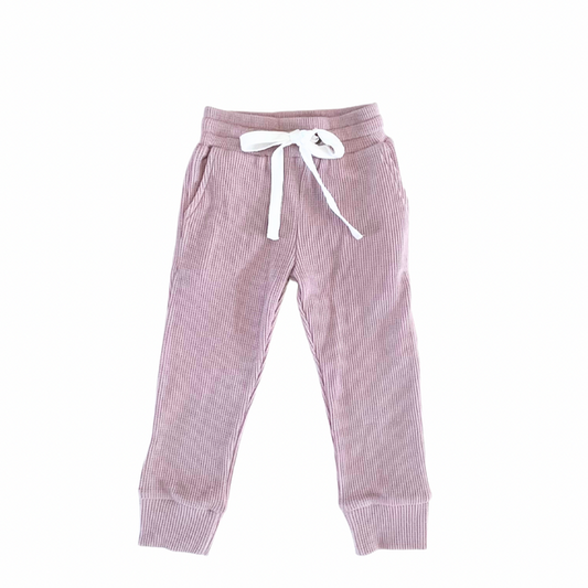 Waffle Joggers in Lilac