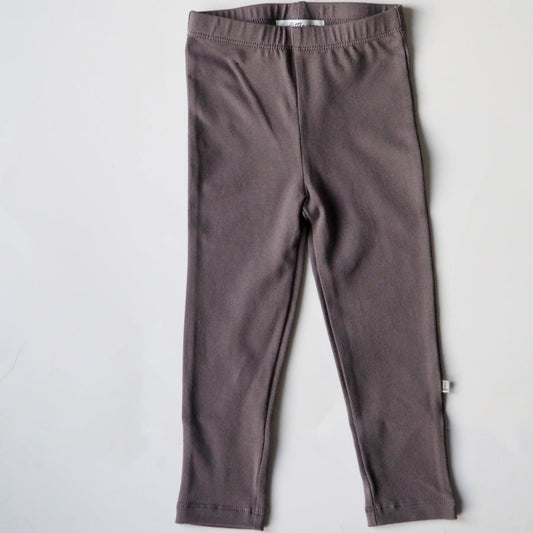 Cotton Leggings - Charcoal